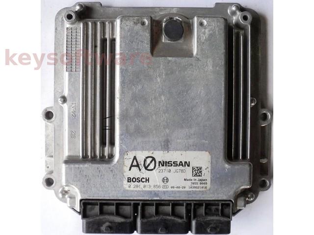 ECU Nissan Qashqai 2.0DCI 23710 JG78D 0281013856 EDC16CP33 {