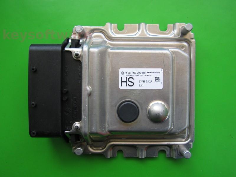 ECU Nissan Navara 2.3DCI 23730 5JK1A 0281033205 DCU17PC42