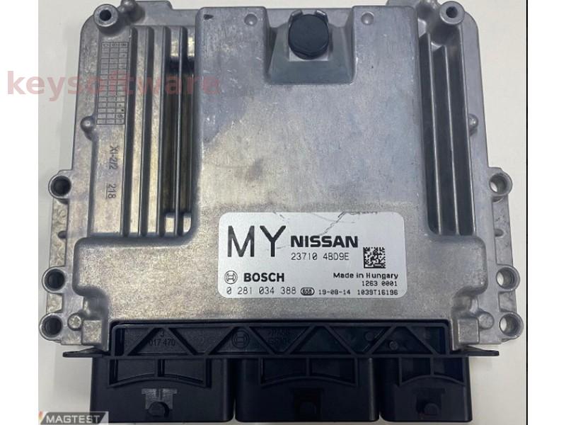 ECU Nissan X-Trail 2.0DCI 23710 4BD9E 0281034388 EDC17C84