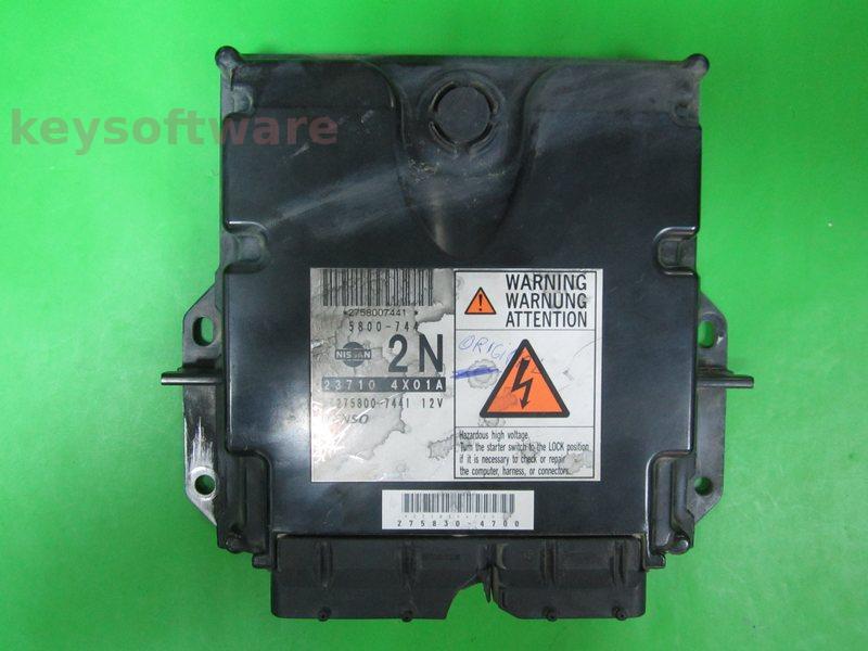 ECU Nissan Pathfinder 2.5DCI 23710 4X01A MB275800-7441 174CP{+