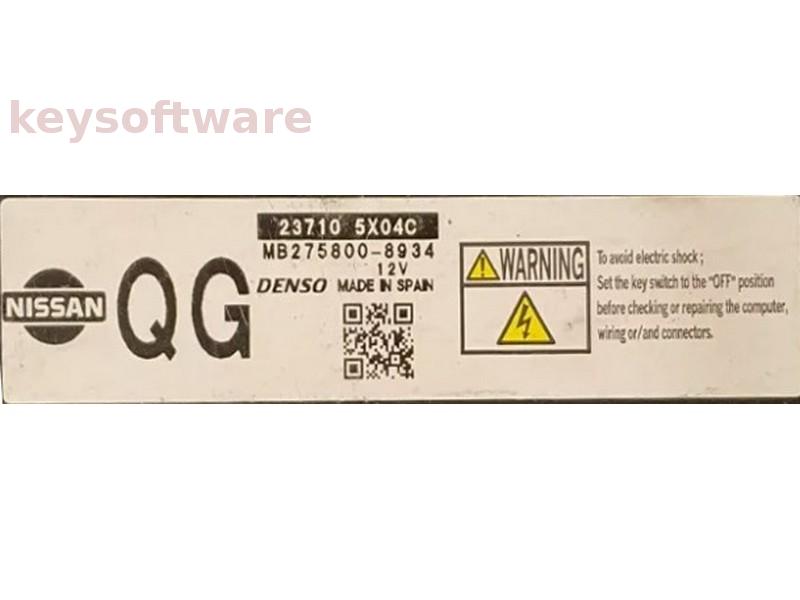 ECU Nissan Navara 23710 5X04C MB275800-8934 D40 {