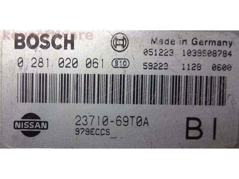 ECU Nissan Cabstar 3.0 23710-69T0A 0281020061 EDC15M1 {