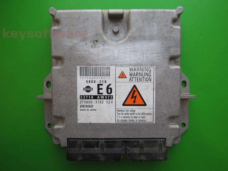 ECU Nissan Primera 2.2DCI 23710 AW472 275800-3182 136CP