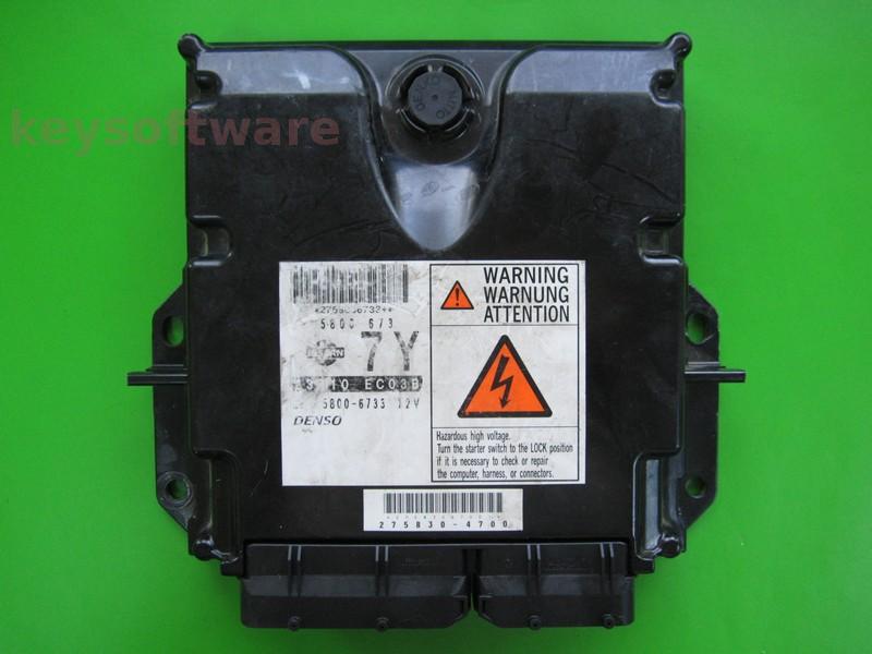 ECU Nissan Navara 2.5DCI 23710 EC03B MB275800-6733 174CP