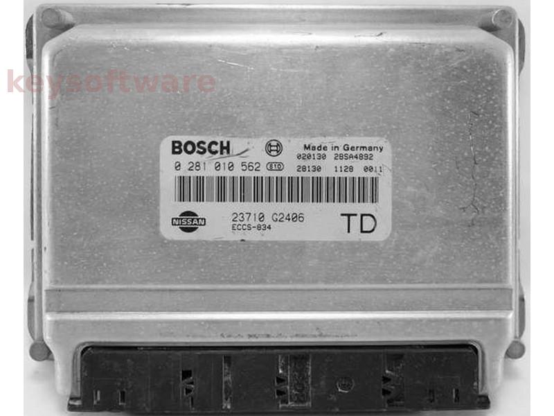 ECU Nissan Cabstar 2.7 23710 G2406 0281010562 EDC15V