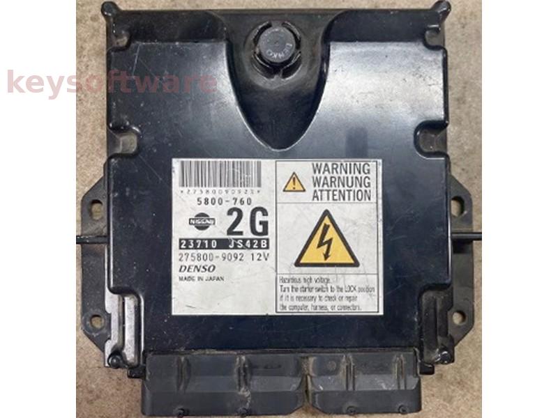 ECU Nissan Navara 2.5DCI 23710 JS42B 275800-9092 174CP {