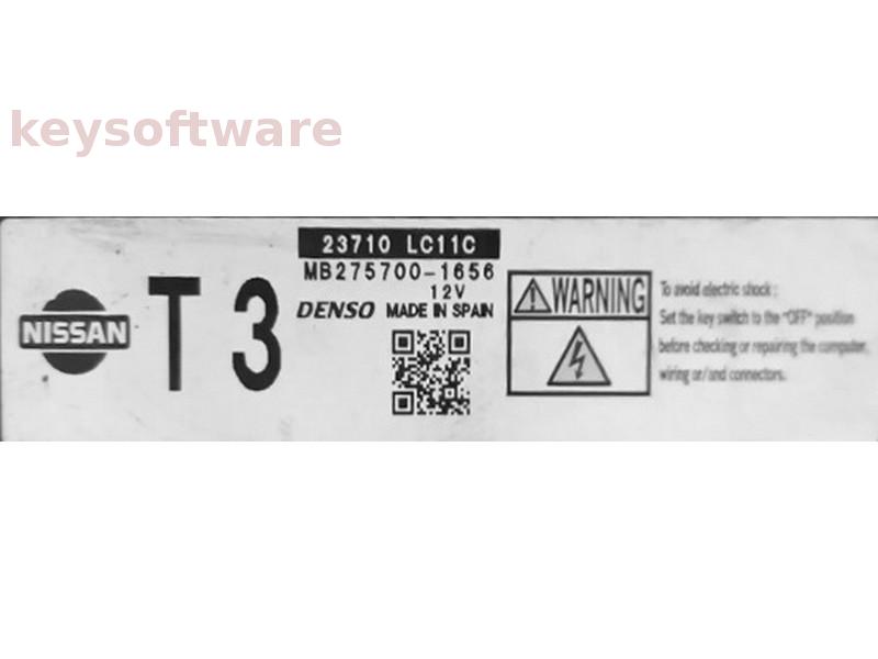 ECU Nissan Cabstar 2.5DCI 23710 LC11C MB275700-1656 D40 {