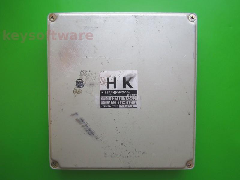 ECU Nissan Navara 2.5DCI 23710 VK563 407917-0723 ZEXEL