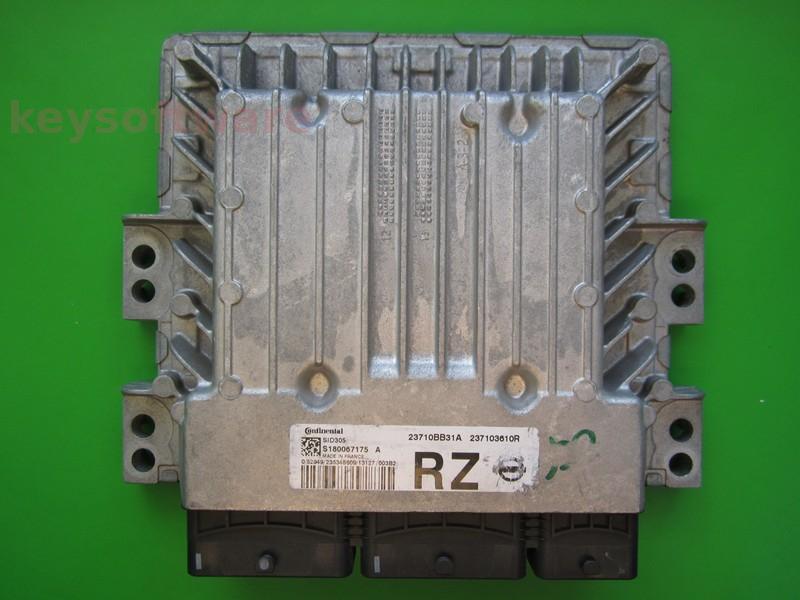 ECU Nissan Qashqai 1.5DCI 23710BB31A S180067175A SID305