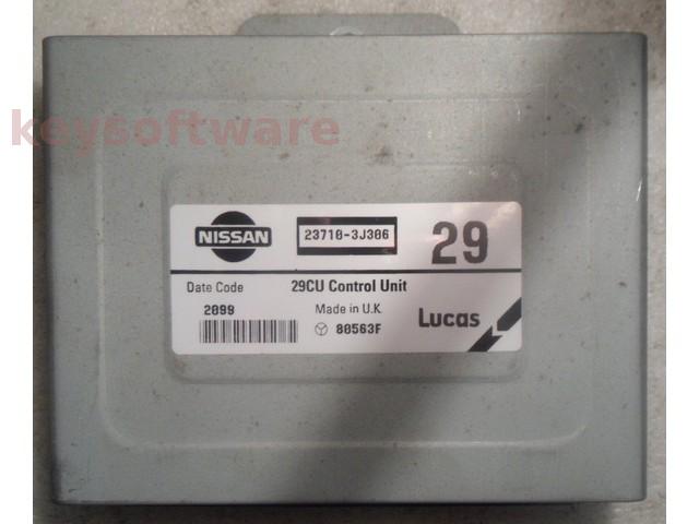 ECU Nissan Primera 1.6 23710-3J306 80563F 29 {