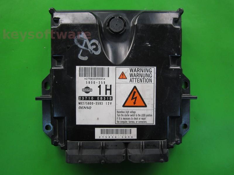 ECU Nissan Pathfinder 2.5DCI 23710 EB31B MB275800-3593 174CP {+
