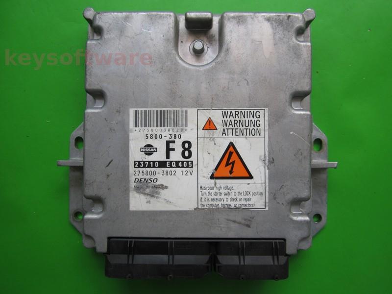 ECU Nissan X-Trail 2.2DCI 23710 EQ405 275800-3802 136CP