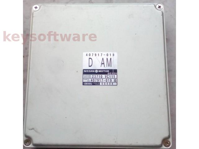 ECU Nissan Patrol 3.0DCI 23710 VC111 407917-019 DAM {