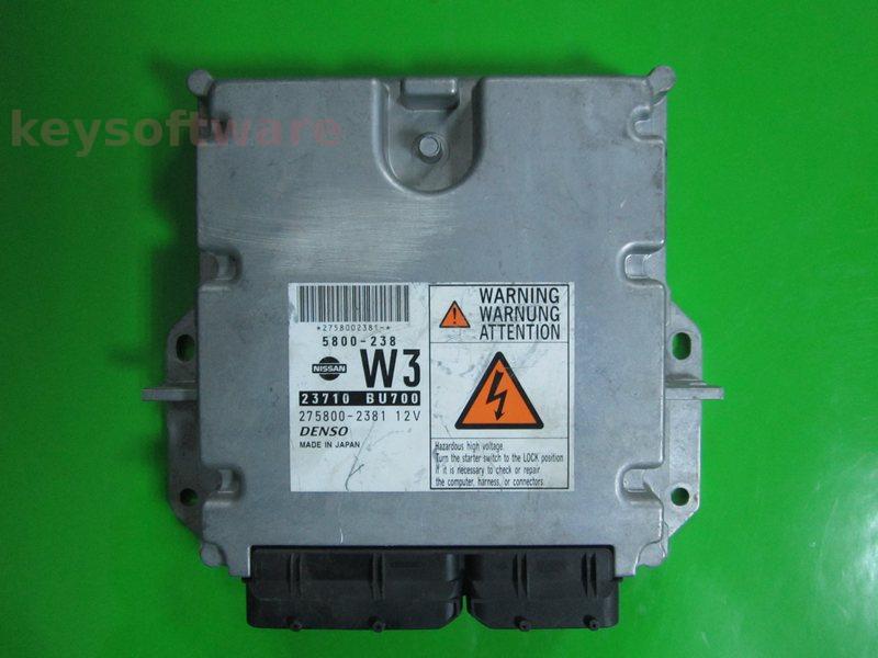 ECU Nissan Almera 2.2DCI 23710 BU700 275800-2381 136CP