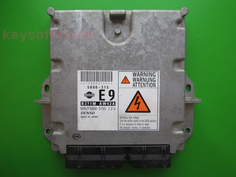 ECU Nissan Primera 2.2DCI B371M AW42A MB275800-3153 136CP {