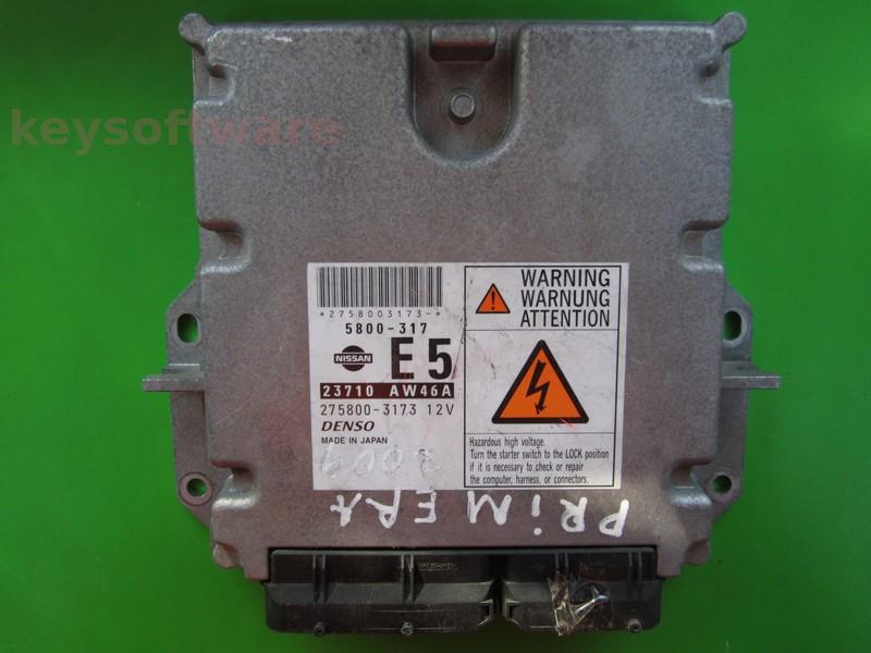 ECU Nissan Primera 2.2DCI 23710 AW46A 275800-3173 136CP{