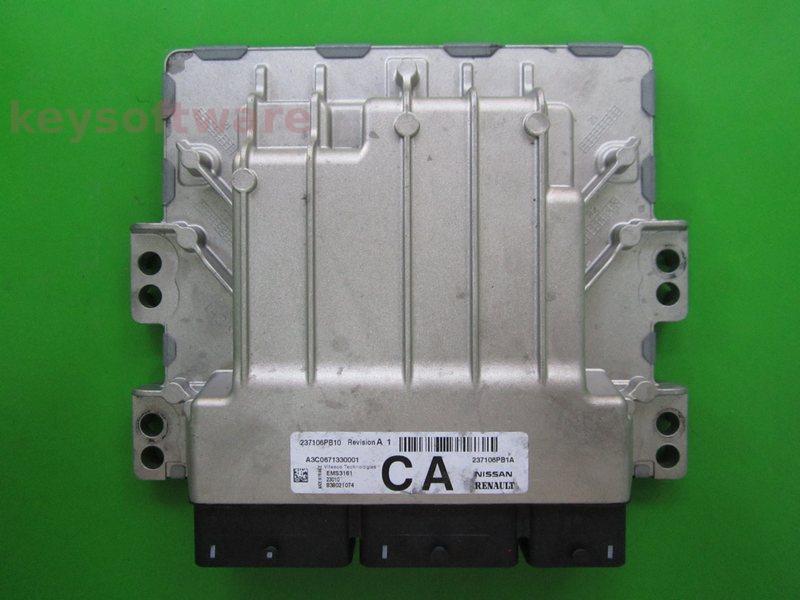 ECU Nissan Juke 1.6 237106PB10 A3C0671330001 EMS3161