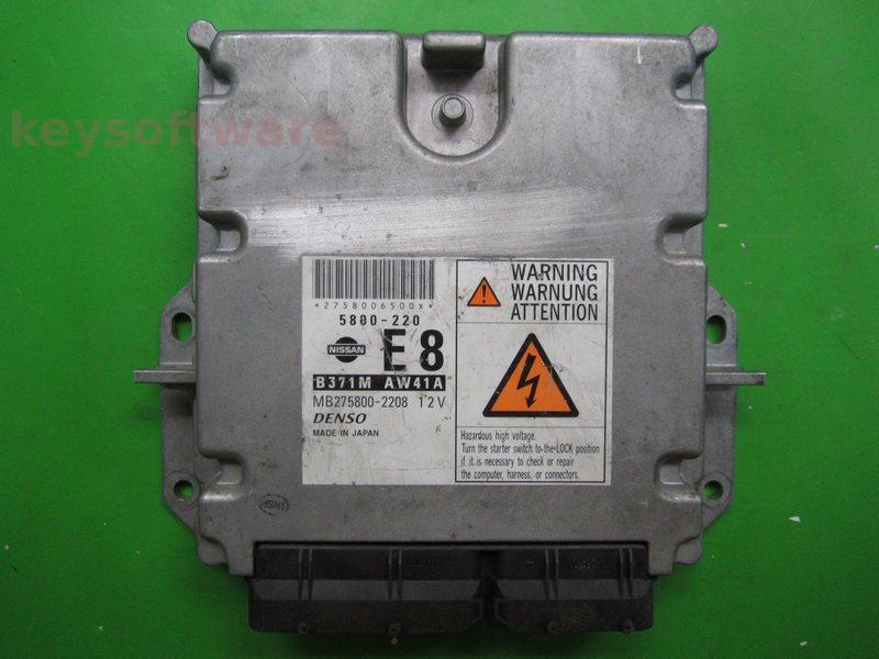 ECU Nissan Primera 2.2DCI B371M AW41A MB275800-2208 136CP