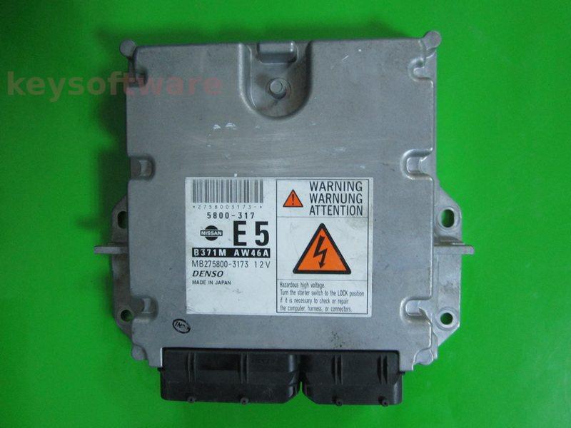 ECU Nissan Primera 2.2DCI B371M AW46A MB275800-3173 136CP