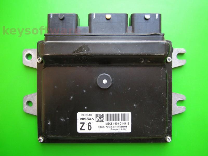 ECU Nissan Note 1.6 MEC93-100 Z6
