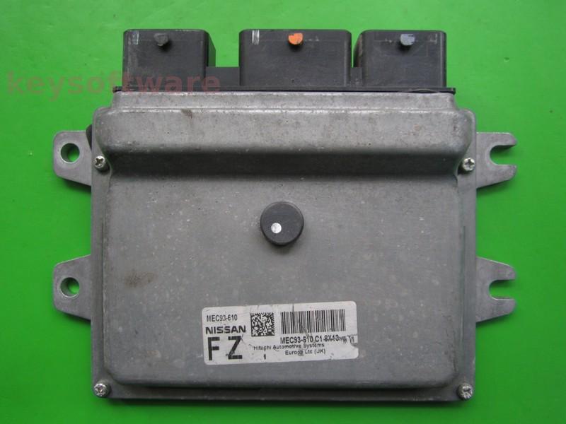 ECU Nissan Qashqai 1.6 MEC93-610