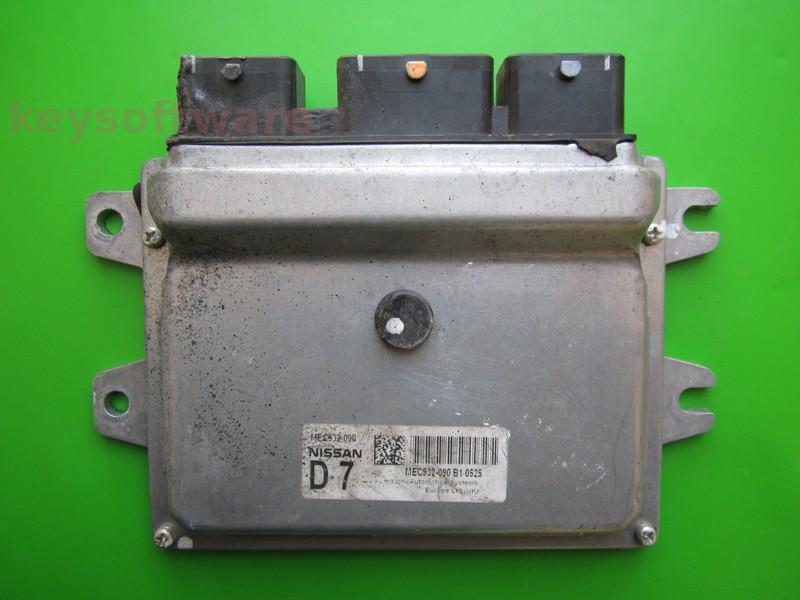 ECU Nissan Qashqai 1.6 MEC932-090 D7