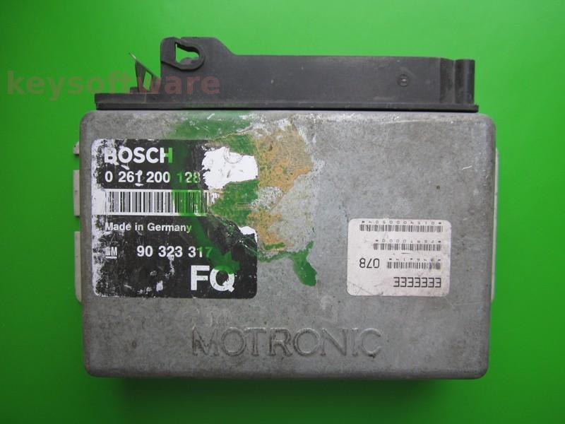 ECU Opel Omega 3.0 90323317 0261200128 ML4.1