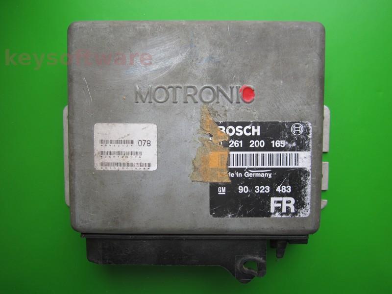 ECU Opel Omega 2.4 90323483 0261200165 M1.5