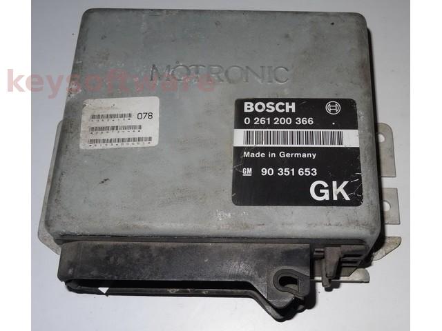 ECU Opel Omega 3.0 90351653 0261200366 M1.5 {