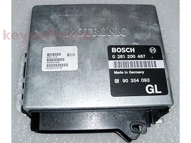 ECU Opel Astra F 2.0 90354093 0261200487 M2.5 {