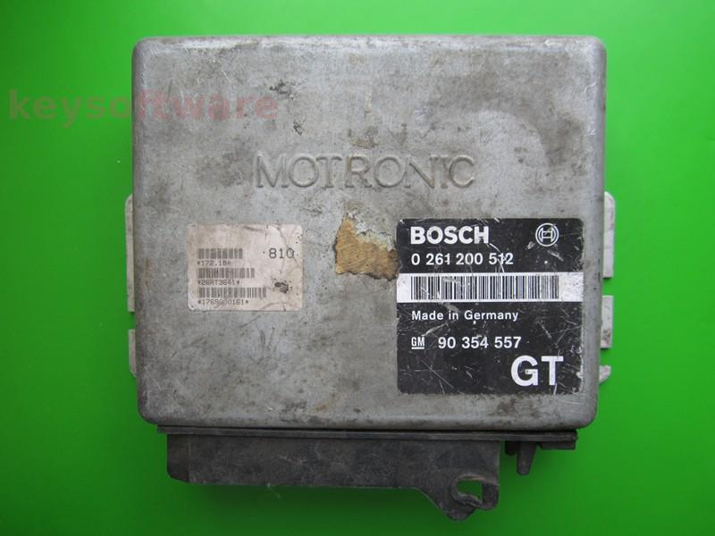 ECU Opel Omega 2.6 90354557 0261200512 M1.5