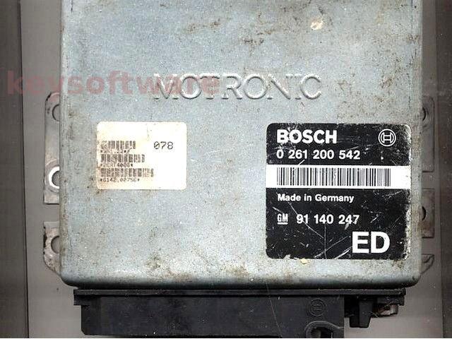 ECU Opel Frontera 2.4 91140247 0261200542 M1.5