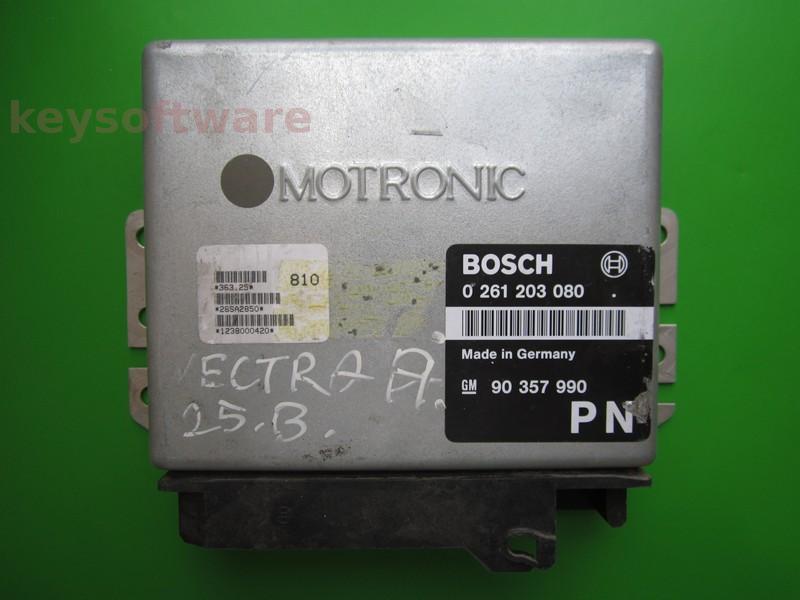 ECU Opel Vectra A 2.5 90357990 0261203080 M2.8 +