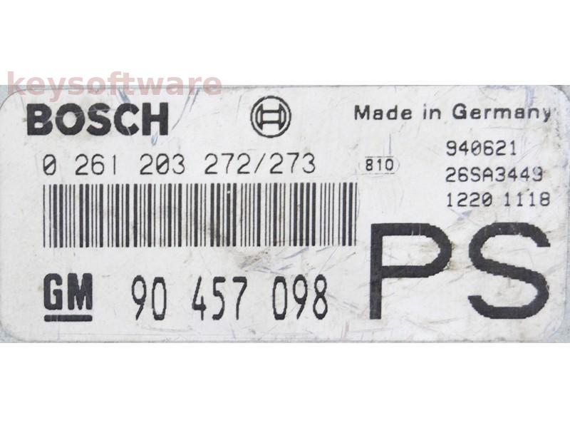 ECU Opel Omega 2.5 90457098 0261203272 M2.8.1 {