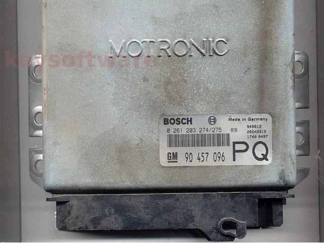 ECU Opel Omega 2.0 90457096 0261203274 M1.5.4 X20SE