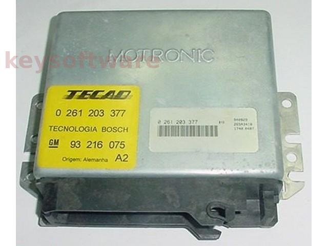 ECU Opel Omega 4.1 93216075 0261203377 M2.8.1 {