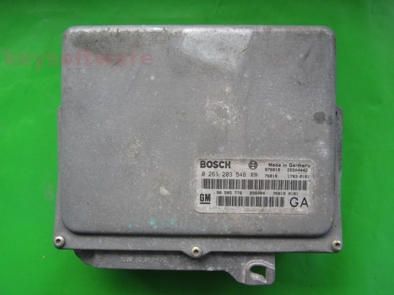 ECU Opel Sintra 2.2 90505778 0261203548 M1.5.4