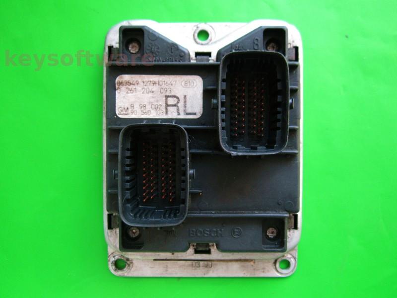 ECU Opel Astra G 1.2 90560103 0261204093 X12XE M1.5.5