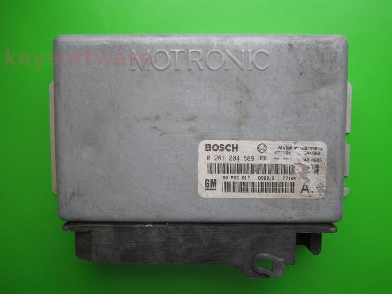 ECU Opel Omega 3.0 90566817 0261204589 M2.8.1