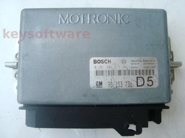 ECU Opel Vectra B 2.2 93253736 0261204817 M1.5.4 {