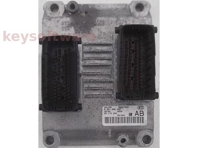 ECU Opel Omega 3.2 09173200 0261206492 ME3.1.1 {