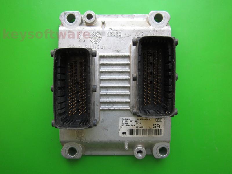 ECU Opel Agila 1.0 55350549 0261207961 Z10XE ME7.6H4 RESETAT