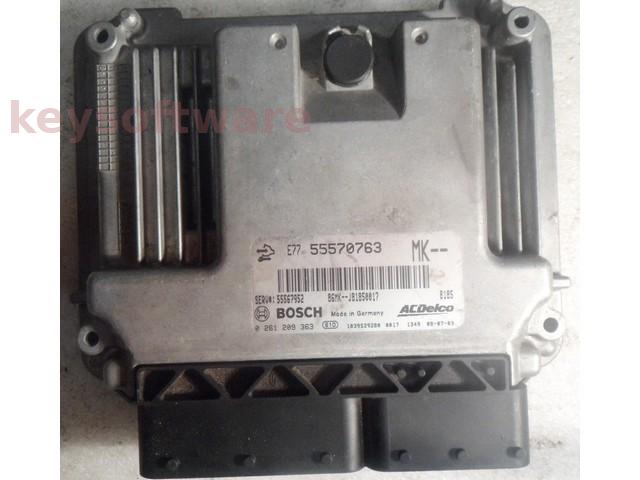 ECU Opel Insignia 2.8 55570763 0261209363 ME9.6.1 {