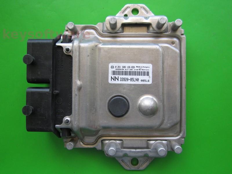 ECU Opel Agila 1.0 33920-85LN0 0261S08126 ME17.9.6