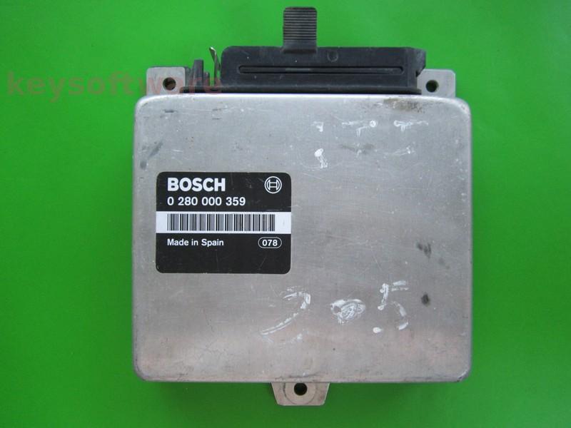 ECU Peugeot 206 1.9 0280000359 LE2.1