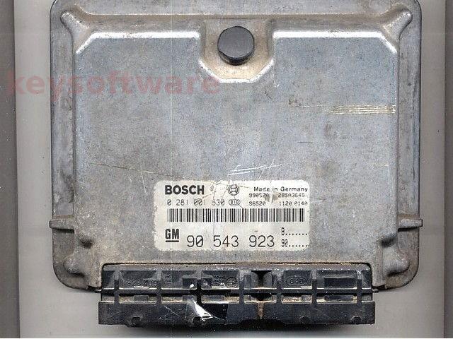 ECU Opel Astra G 2.0DTI 90543923 0281001630 EDC15M1 {