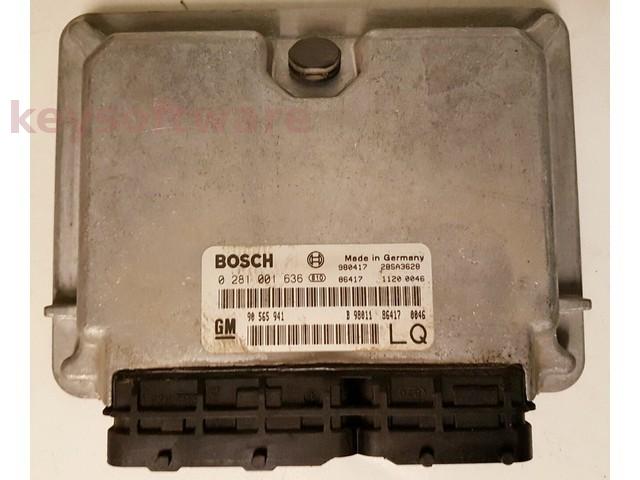 ECU Opel Omega 2.0DTI 90565941 0281001636 EDC15M1 {
