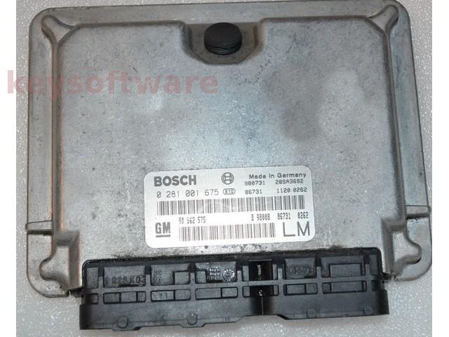 ECU Opel Astra G 2.0DTI 90562575 0281001675 EDC15M1 {