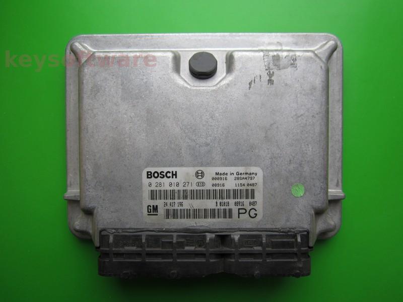 ECU Opel Vectra B 2.2DTI 24417196 0281010271 EDC15M1
