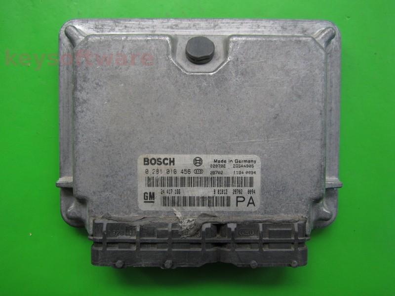 ECU Opel Astra G 2.0DTI 24417166 0281010456 EDC15M1
